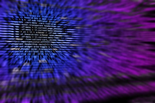 Lignes de code et tests automatisés en gros plan